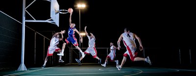 Night Vision Basketball