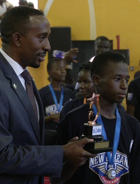 Baale Fayed, MVP NBA Junior League